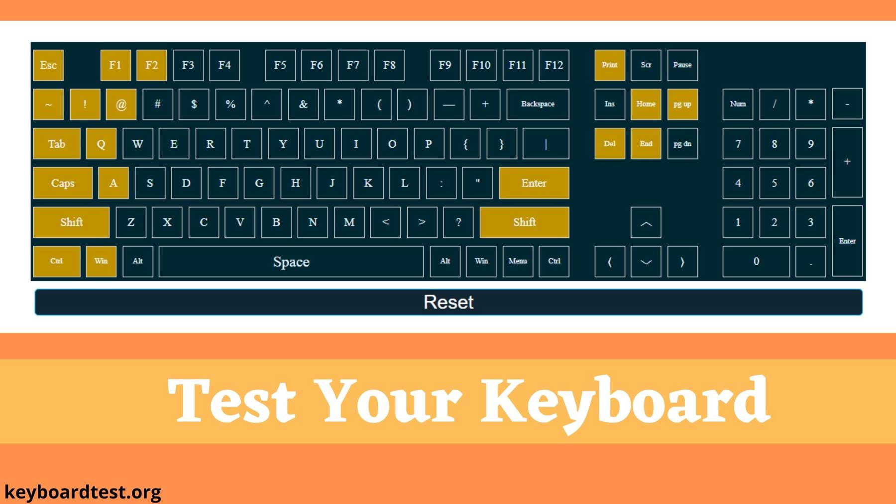 New* Keyboard Test Online & Download